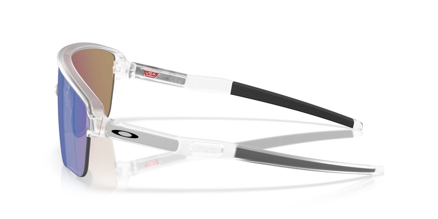 Sonnenbrillen Oakley Corridor SQ OO 9415 (941505) farbe trasparente opaco form rechteckig gläser prizm sapphire