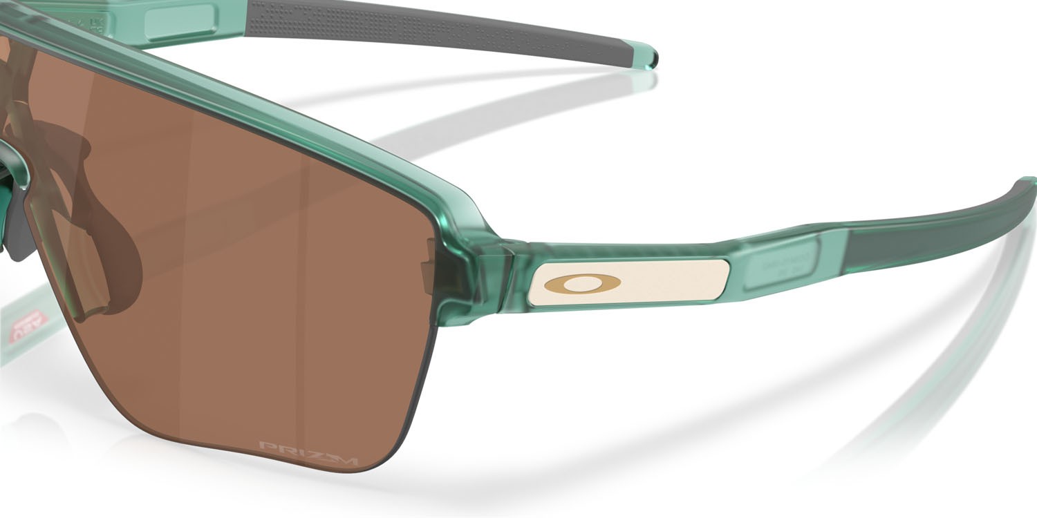 Sonnenbrillen Oakley Corridor SQ OO 9415 (941509) farbe pacifico trasparente form rechteckig gläser prizm tungsten