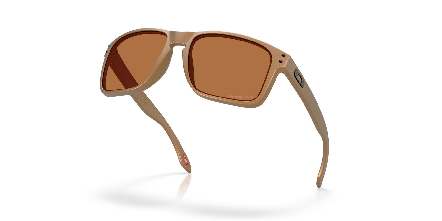 Sonnenbrillen Oakley Holbrook XL OO 9417 (941753) farbe bronzo form quadratisch gläser prizm bronze polarized