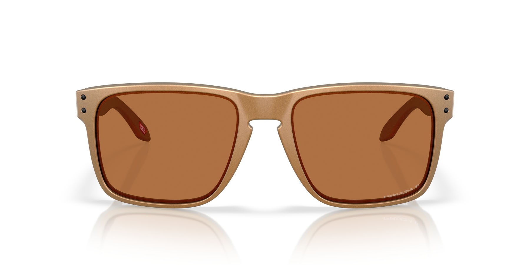 Sonnenbrillen Oakley Holbrook XL OO 9417 (941753) farbe bronzo form quadratisch gläser prizm bronze polarized