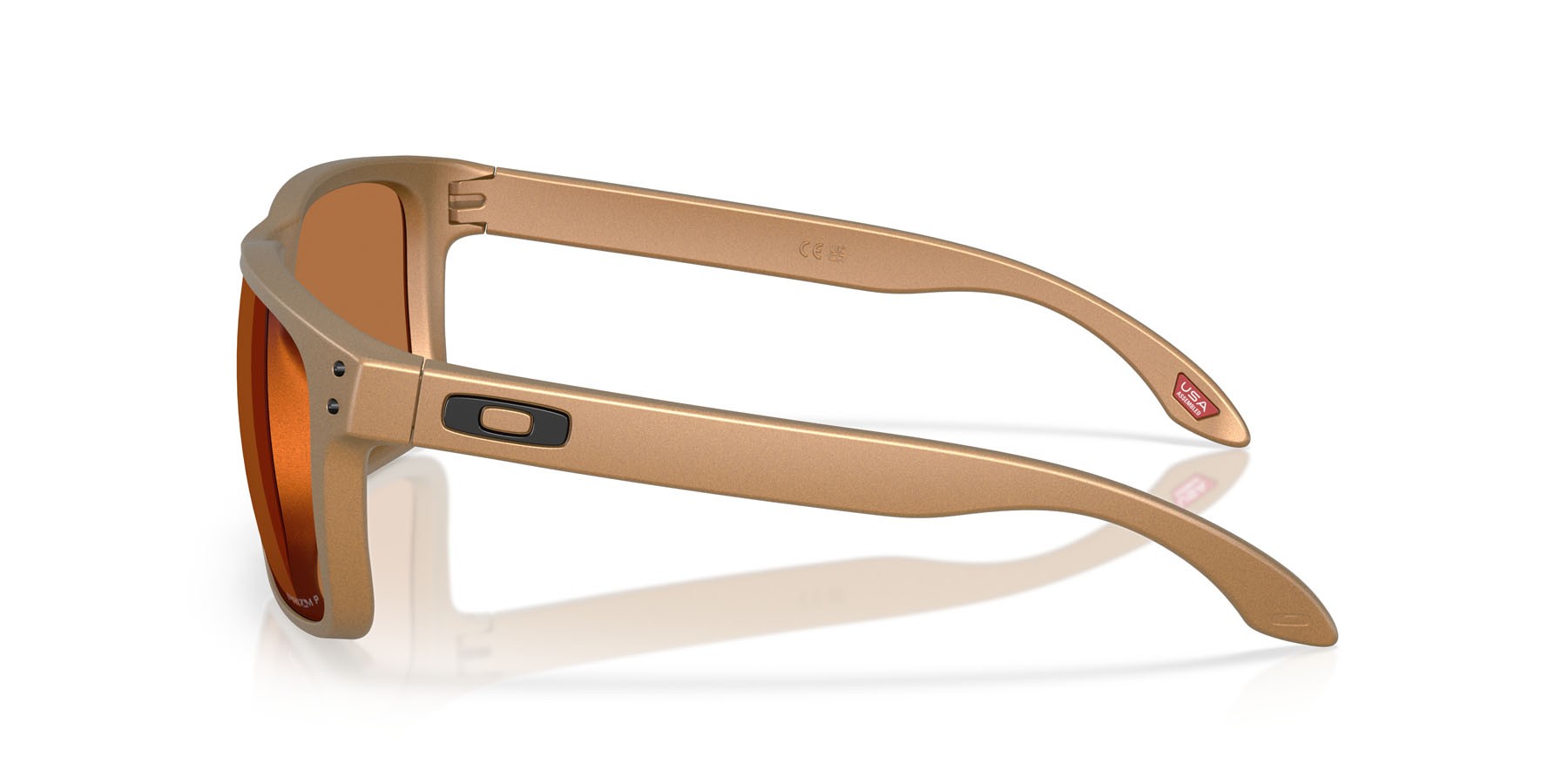 Sonnenbrillen Oakley Holbrook XL OO 9417 (941753) farbe bronzo form quadratisch gläser prizm bronze polarized