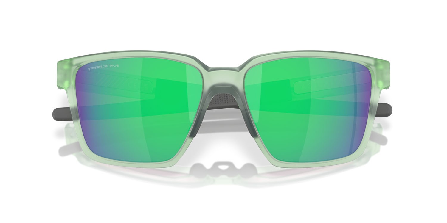 Sonnenbrillen Oakley Actuator SQ OO 9430 (943002) farbe giada trasparente opaco form rechteckig gläser prizm jade