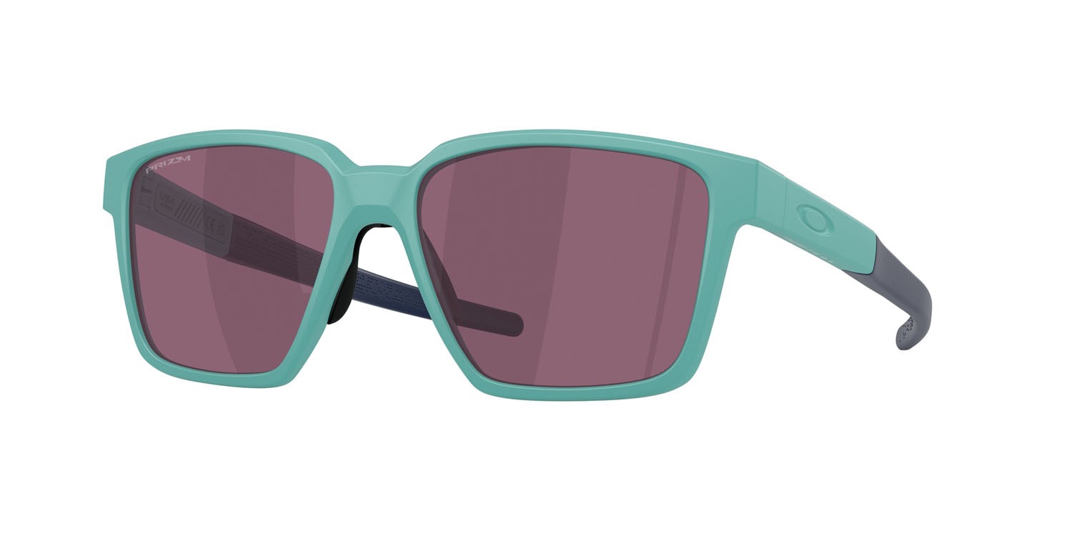 Occhiali da sole Oakley Actuator SQ OO 9430 (943008) colore pacifico opaco forma rettangolare lenti prizm road black