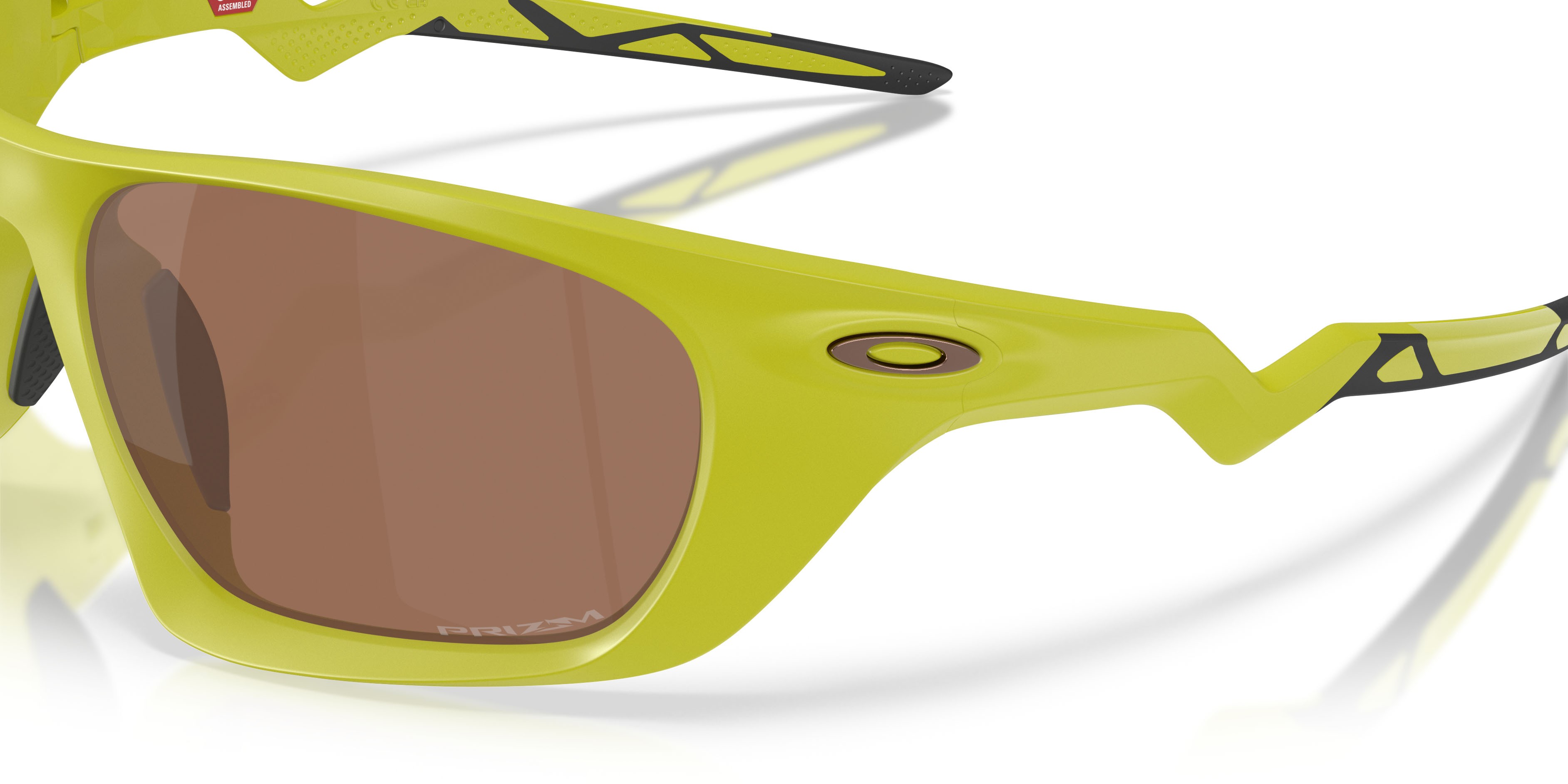 Sonnenbrillen Oakley Lateralis Limitless Collection OO 9431 (943117) farbe cactus form rechteckig gläser prizm tungsten