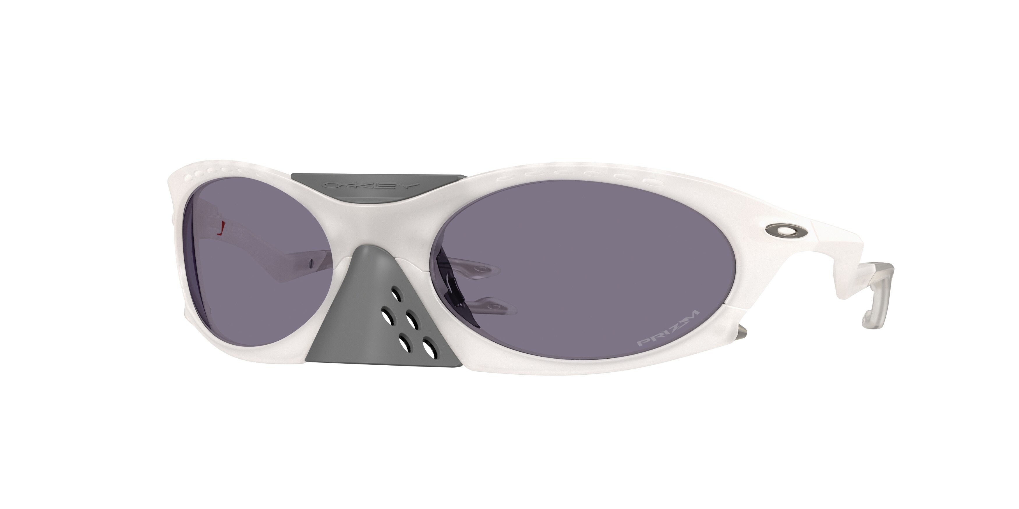Sonnenbrillen Oakley Plantaris OO 9437 (943706) farbe vapore opaco form oval gläser prizm grey