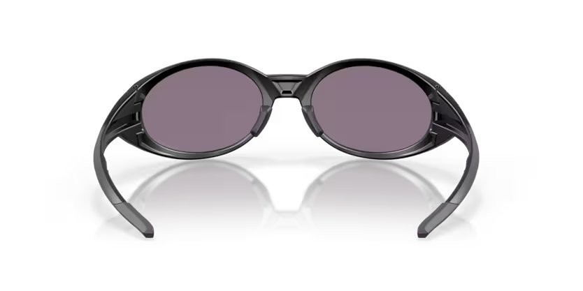 Occhiali da sole Oakley Eyejacket redux OO 9438 (943801) colore matte black forma rettangolare lenti prizm grey