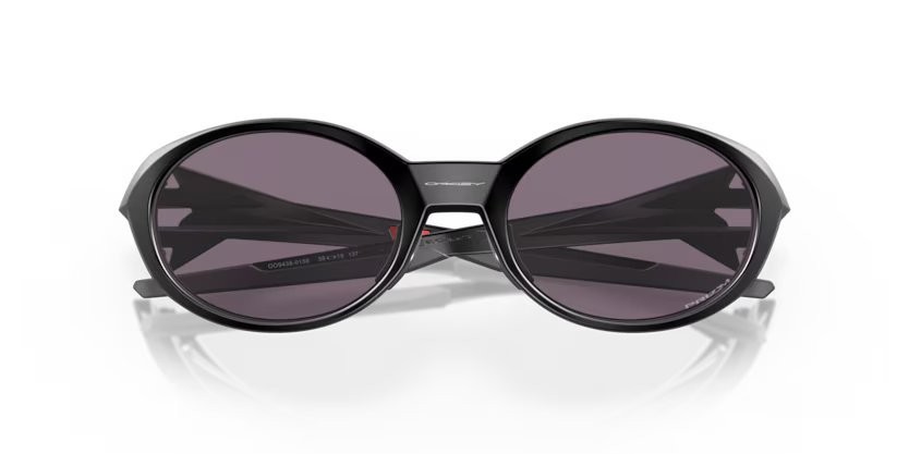 Occhiali da sole Oakley Eyejacket redux OO 9438 (943801) colore matte black forma rettangolare lenti prizm grey