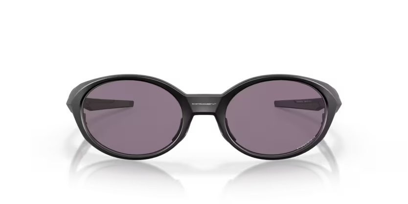 Occhiali da sole Oakley Eyejacket redux OO 9438 (943801) colore matte black forma rettangolare lenti prizm grey