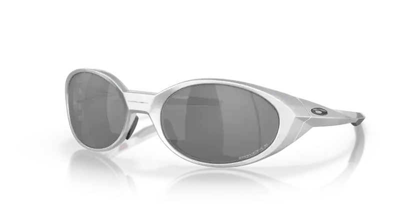 Sonnenbrillen Oakley Eyejacket redux OO 9438 (943805) farbe silver form rechteckig gläser prizm black polarized