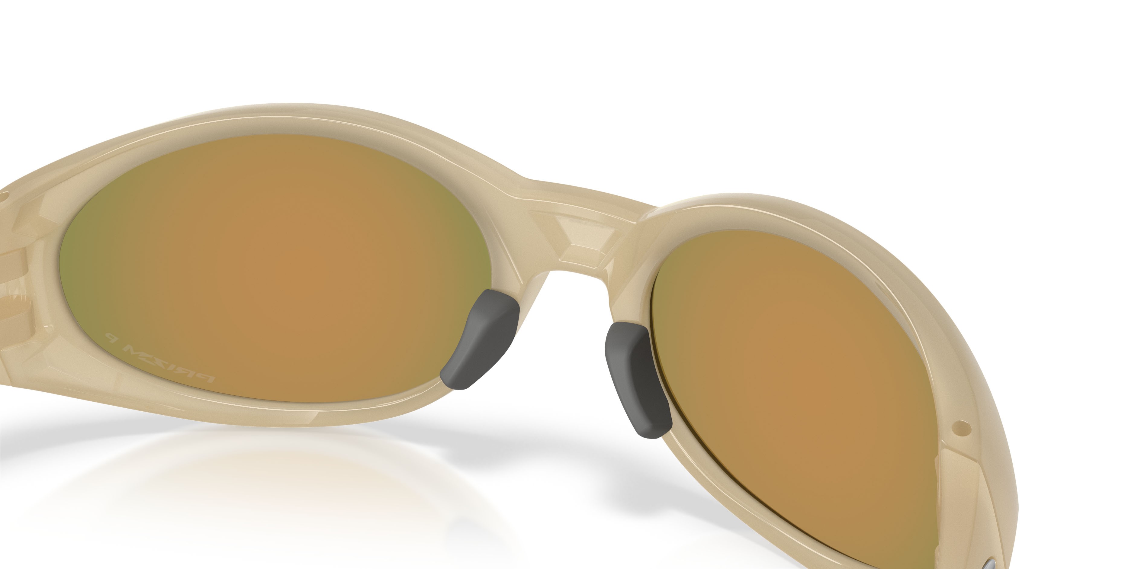 Occhiali da sole Oakley Eyejacket Redux OO 9438 (943834) colore tempesta di sabbia forma rettangolare lenti prizm ruby polarized