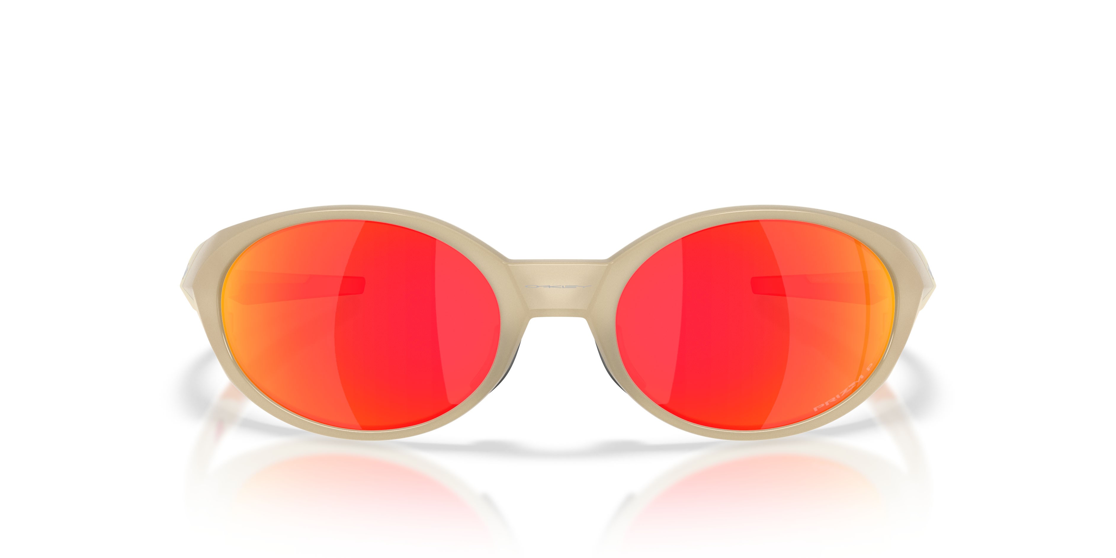 Occhiali da sole Oakley Eyejacket Redux OO 9438 (943834) colore tempesta di sabbia forma rettangolare lenti prizm ruby polarized