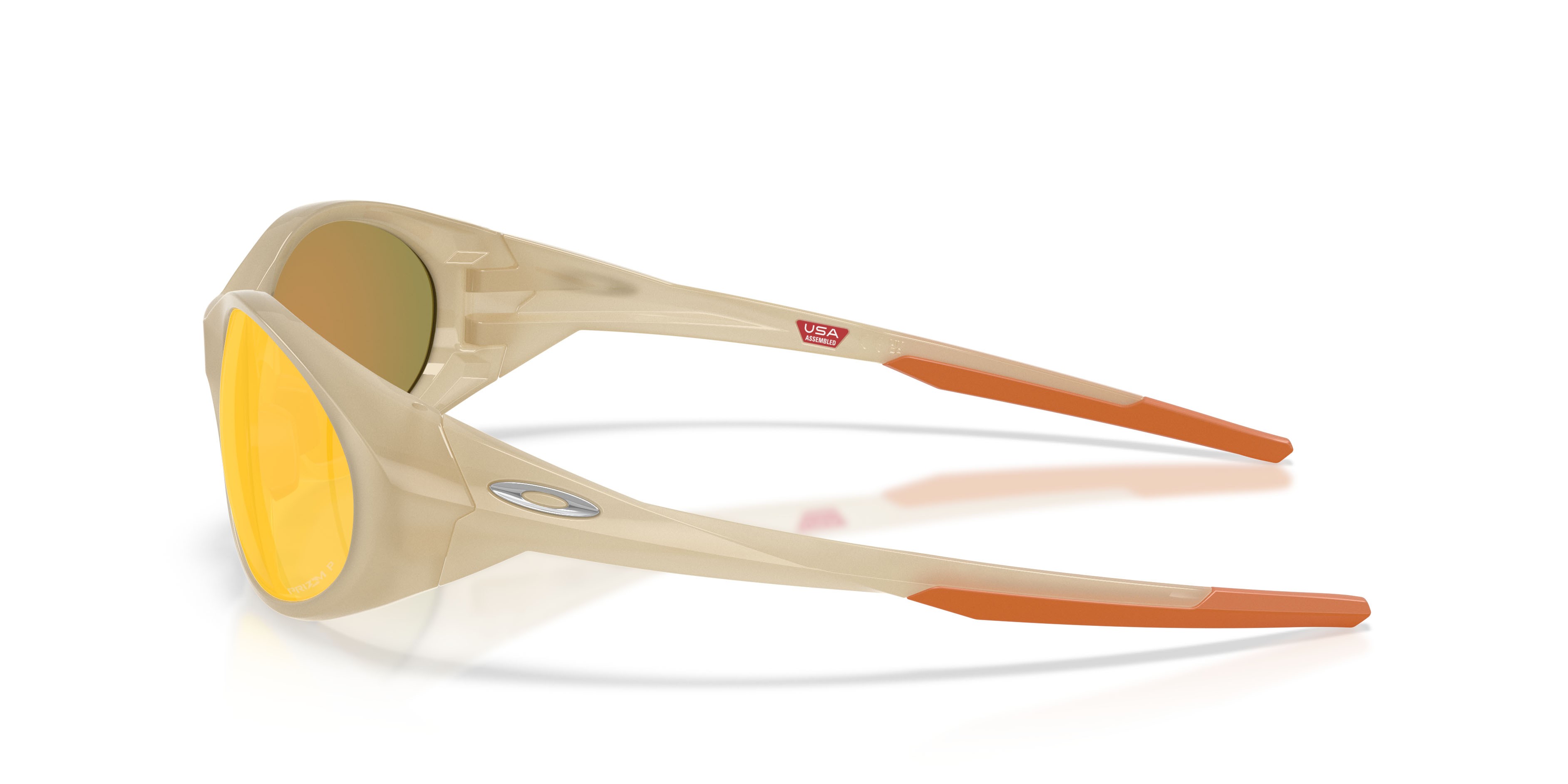 Occhiali da sole Oakley Eyejacket Redux OO 9438 (943834) colore tempesta di sabbia forma rettangolare lenti prizm ruby polarized