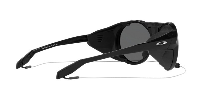Sonnenbrillen Oakley Clifden OO 9440 (944009) farbe matte black form rund gläser prizm black polarized