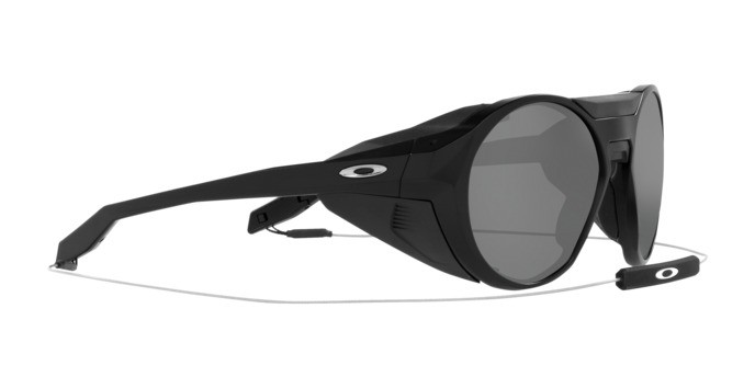 Sonnenbrillen Oakley Clifden OO 9440 (944009) farbe matte black form rund gläser prizm black polarized