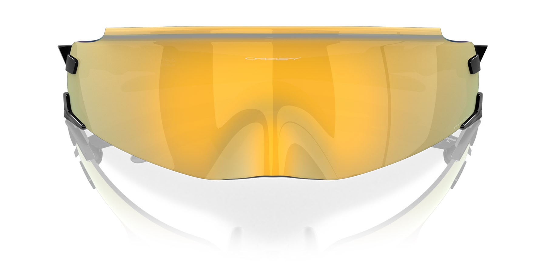 Sonnenbrillen Oakley Kato OO 9455M (945502) farbe nero lucido form maske gläser prizm 24k