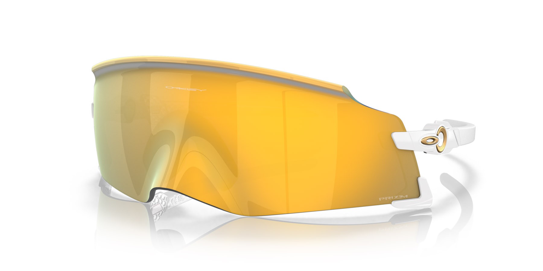 Sunglasses Oakley Kato Mark Cavendish Edition OO 9455M (945524) color cavendish white shape mask lenses prizm 24k