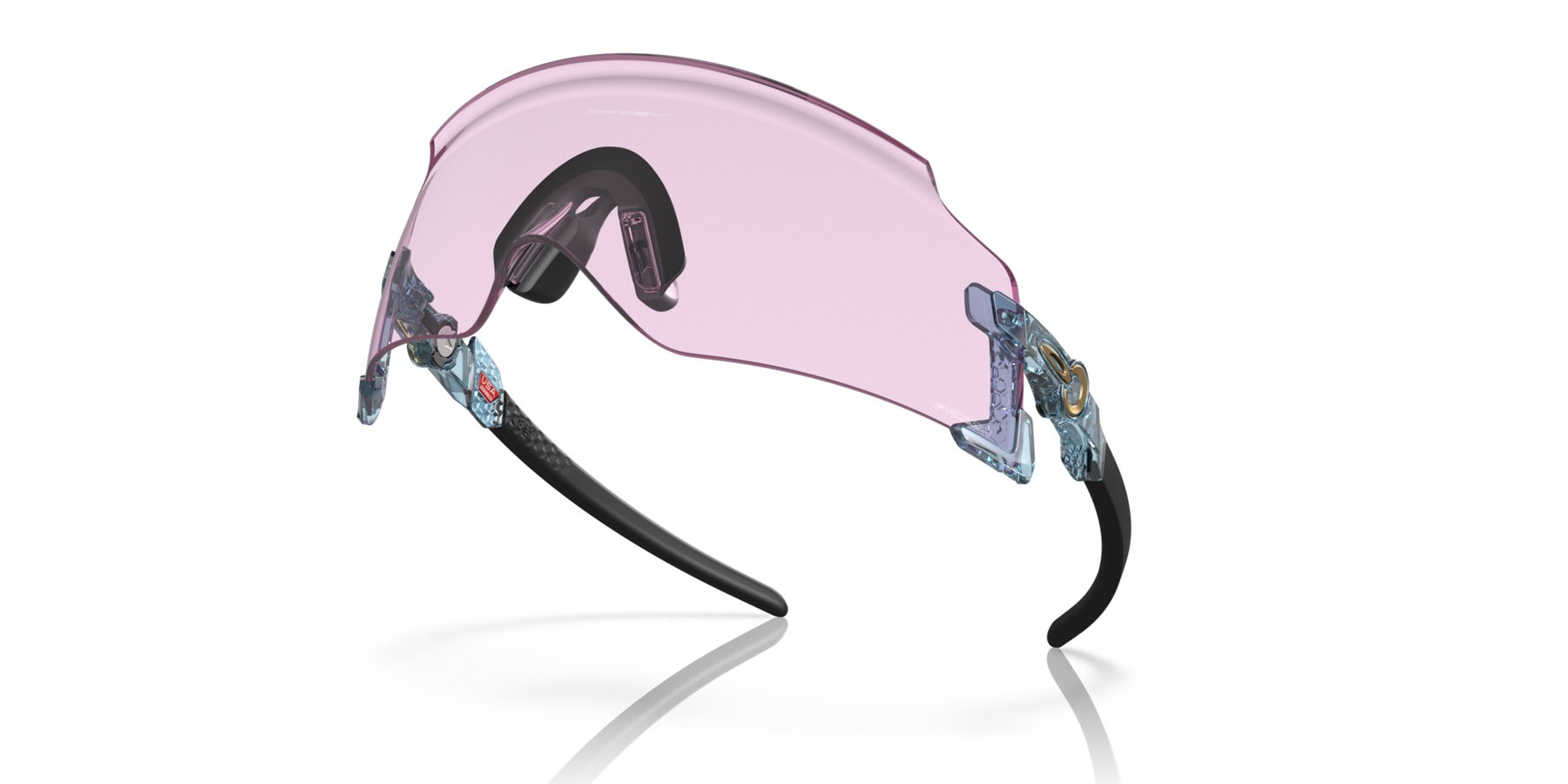 Sonnenbrillen Oakley Kato OO 9455M (945528) farbe stonewash trasparente form maske gläser prizm low light