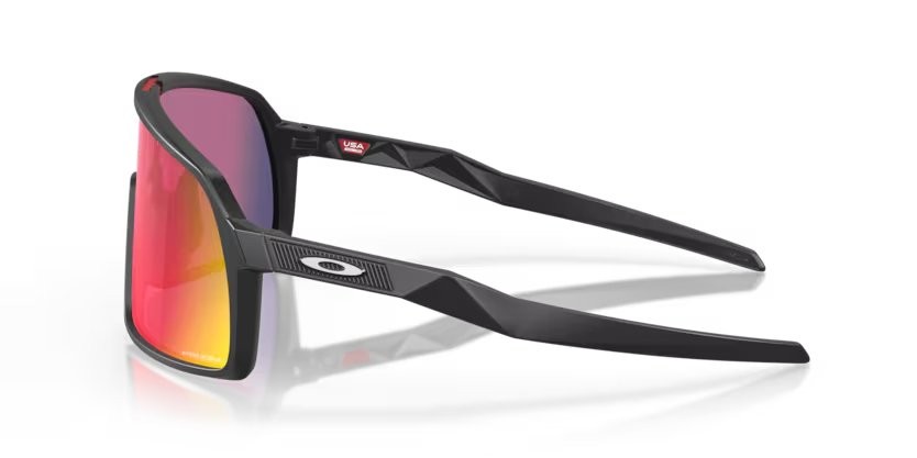 Sonnenbrillen Oakley Sutro s OO 9462 (946204) farbe matte black form rechteckig gläser prizm road