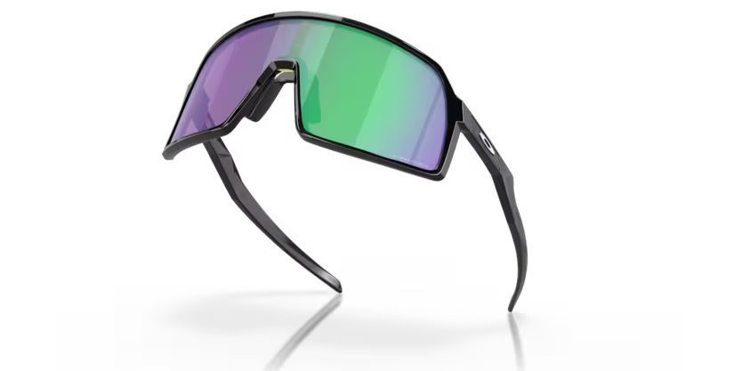 Sonnenbrillen Oakley Sutro s OO 9462 (946206) farbe polished black form rechteckig gläser prizm jade