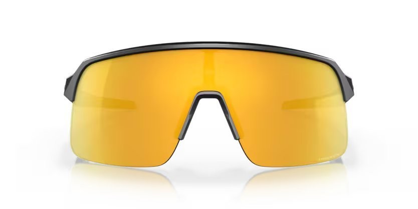 Occhiali da sole Oakley Sutro lite OO 9463 (946313) colore matte carbon forma rettangolare lenti prizm 24k
