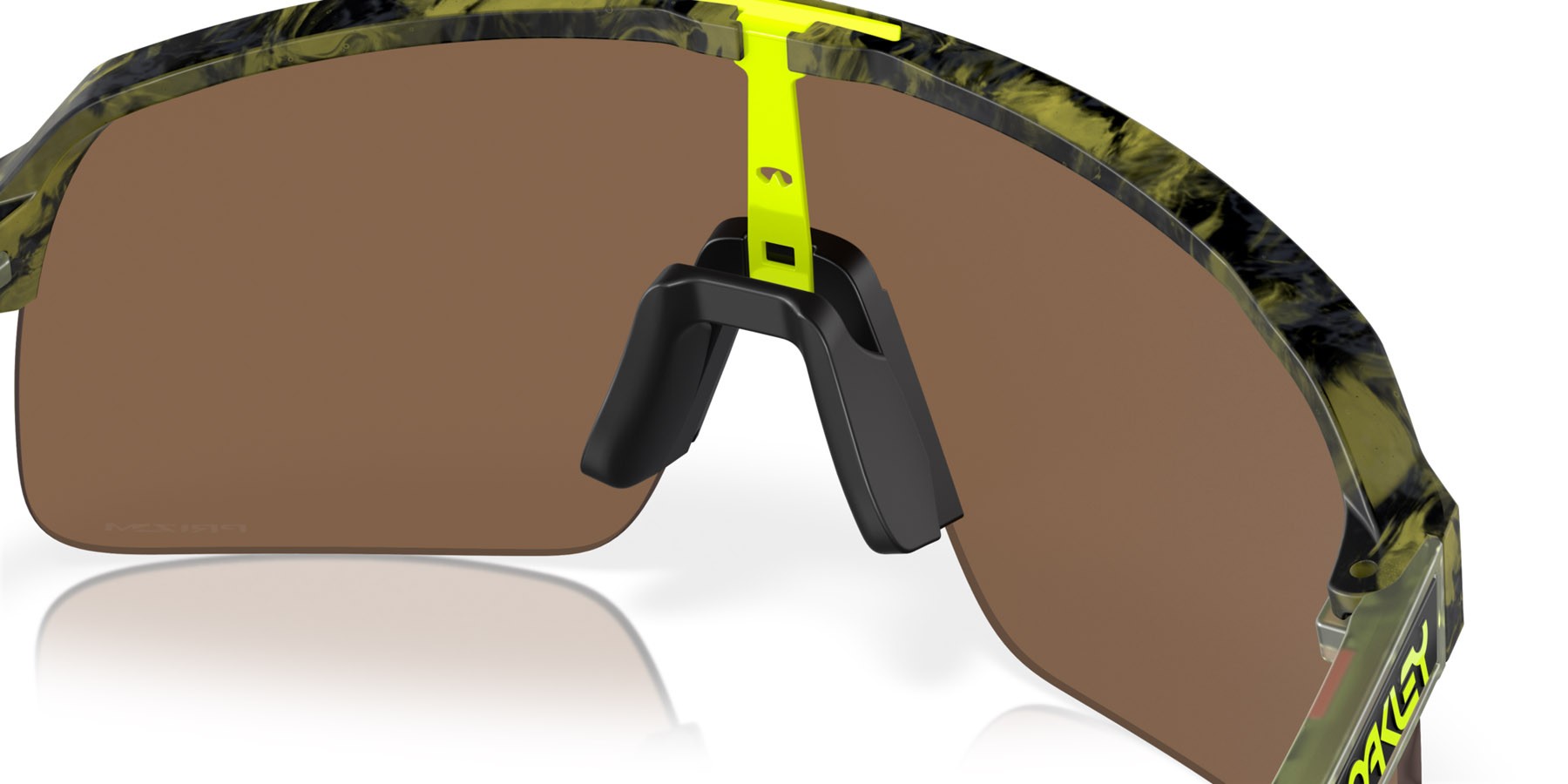 Sonnenbrillen Oakley Sutro Lite OO 9463 (946357) farbe matte transparent fern swirl form maske gläser prizm bronze
