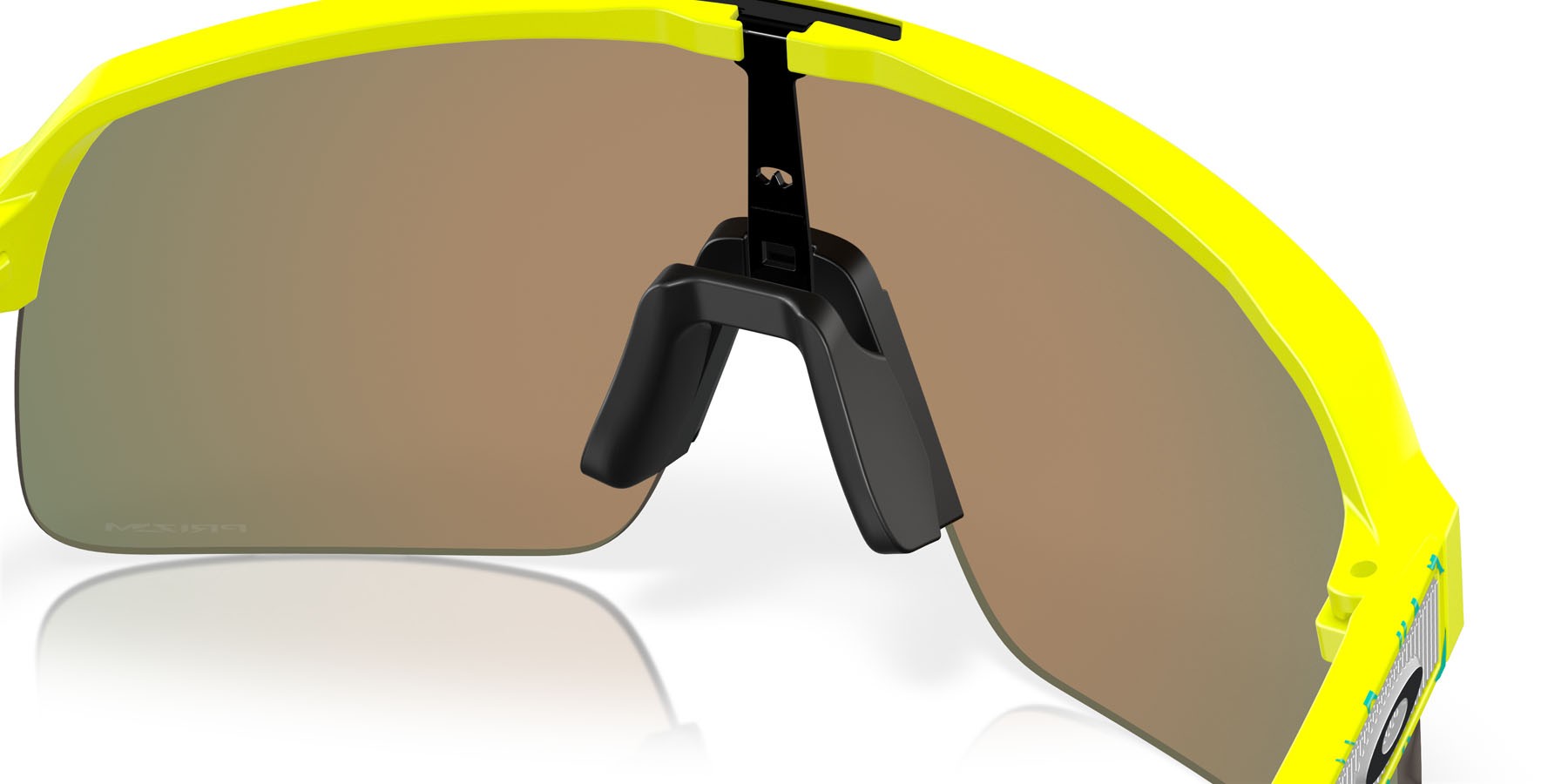 Sonnenbrillen Oakley Sutro Lite OO 9463 (946367) farbe giallo ottico opaco form maske gläser prizm ruby