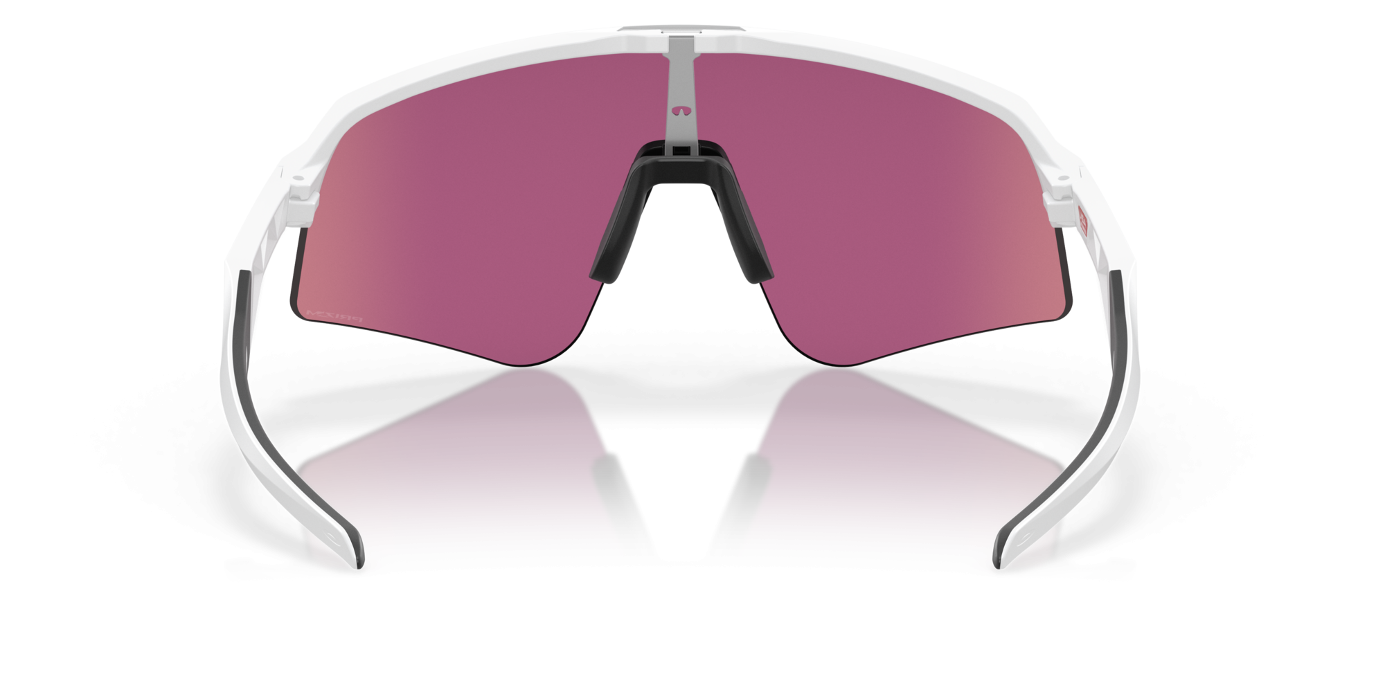 Occhiali da sole Oakley Sutro Lite Sweep OO 9465 (946504) colore matte white forma rettangolare lenti prizm road jade