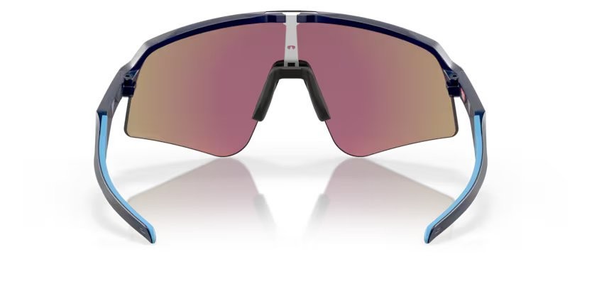 Occhiali da sole Oakley Sutro Lite Sweep OO 9465 (946505) colore matte navy forma rettangolare lenti prizm sapphire