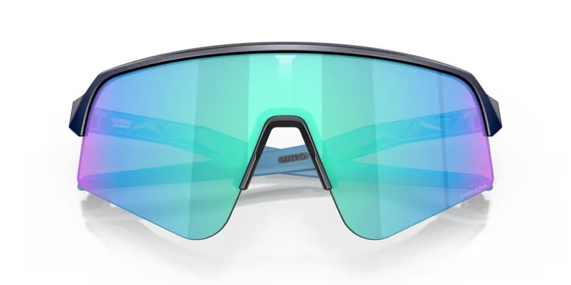 Occhiali da sole Oakley Sutro Lite Sweep OO 9465 (946505) colore matte navy forma rettangolare lenti prizm sapphire