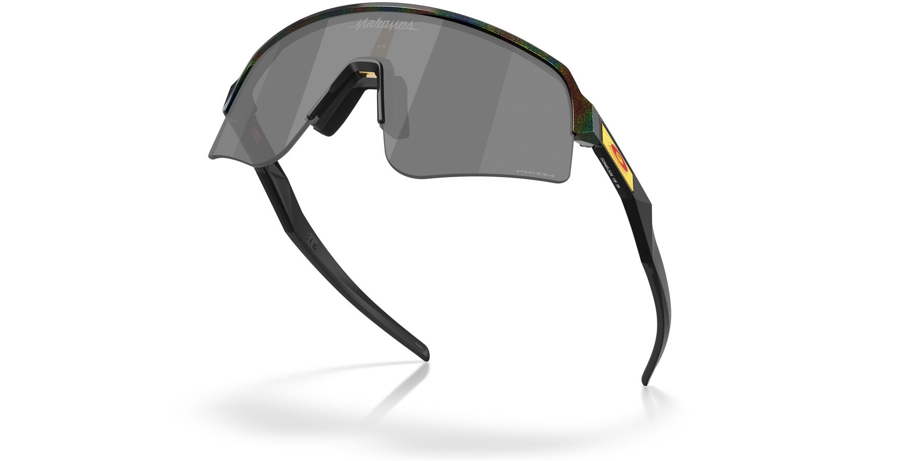 Occhiali da sole Oakley Sutro Lite Sweep Patrick Mahomes II Collection OO 9465 (946534) colore galaxy scuro forma mask lenti prizm black