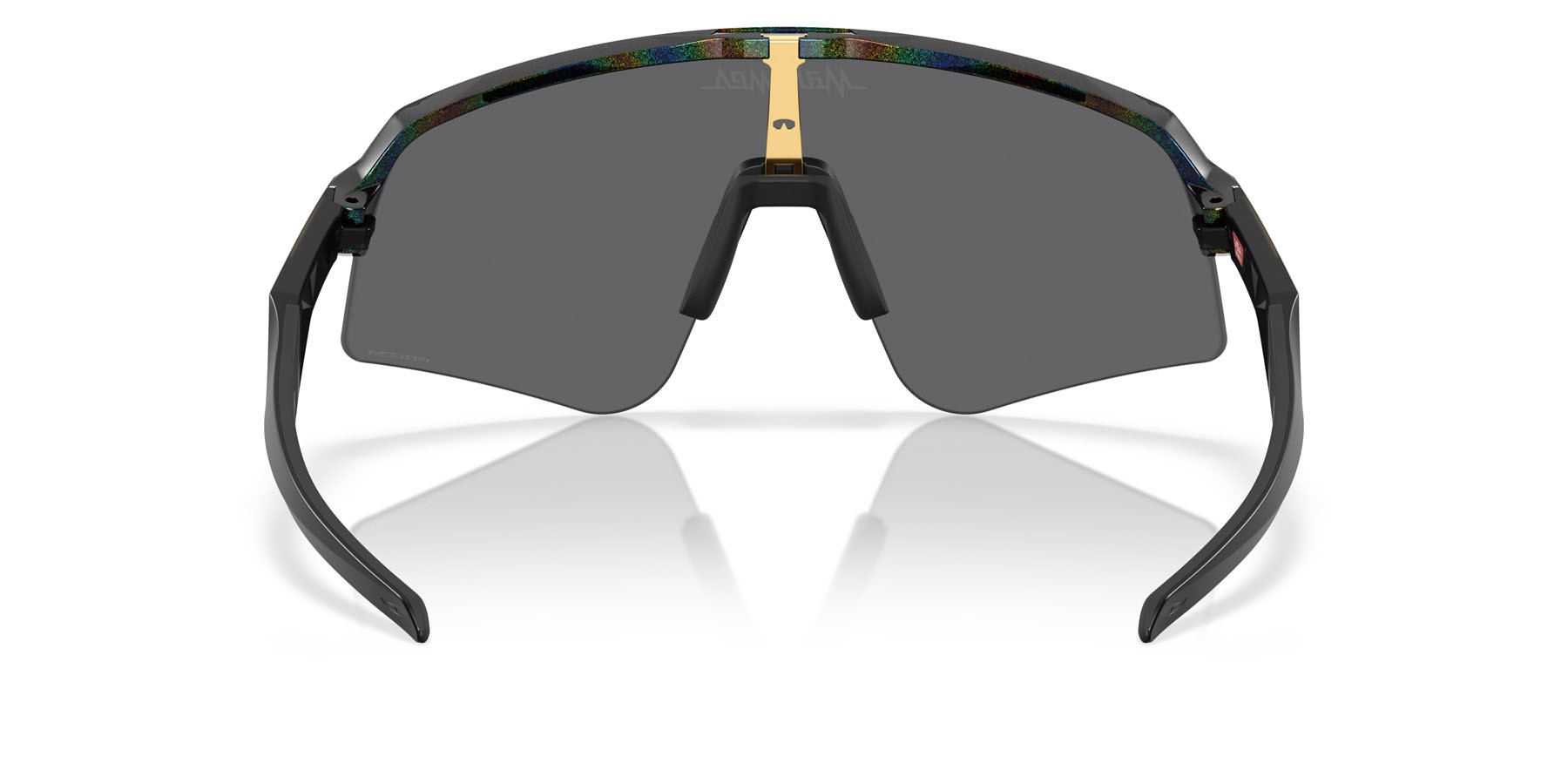 Occhiali da sole Oakley Sutro Lite Sweep Patrick Mahomes II Collection OO 9465 (946534) colore galaxy scuro forma mask lenti prizm black