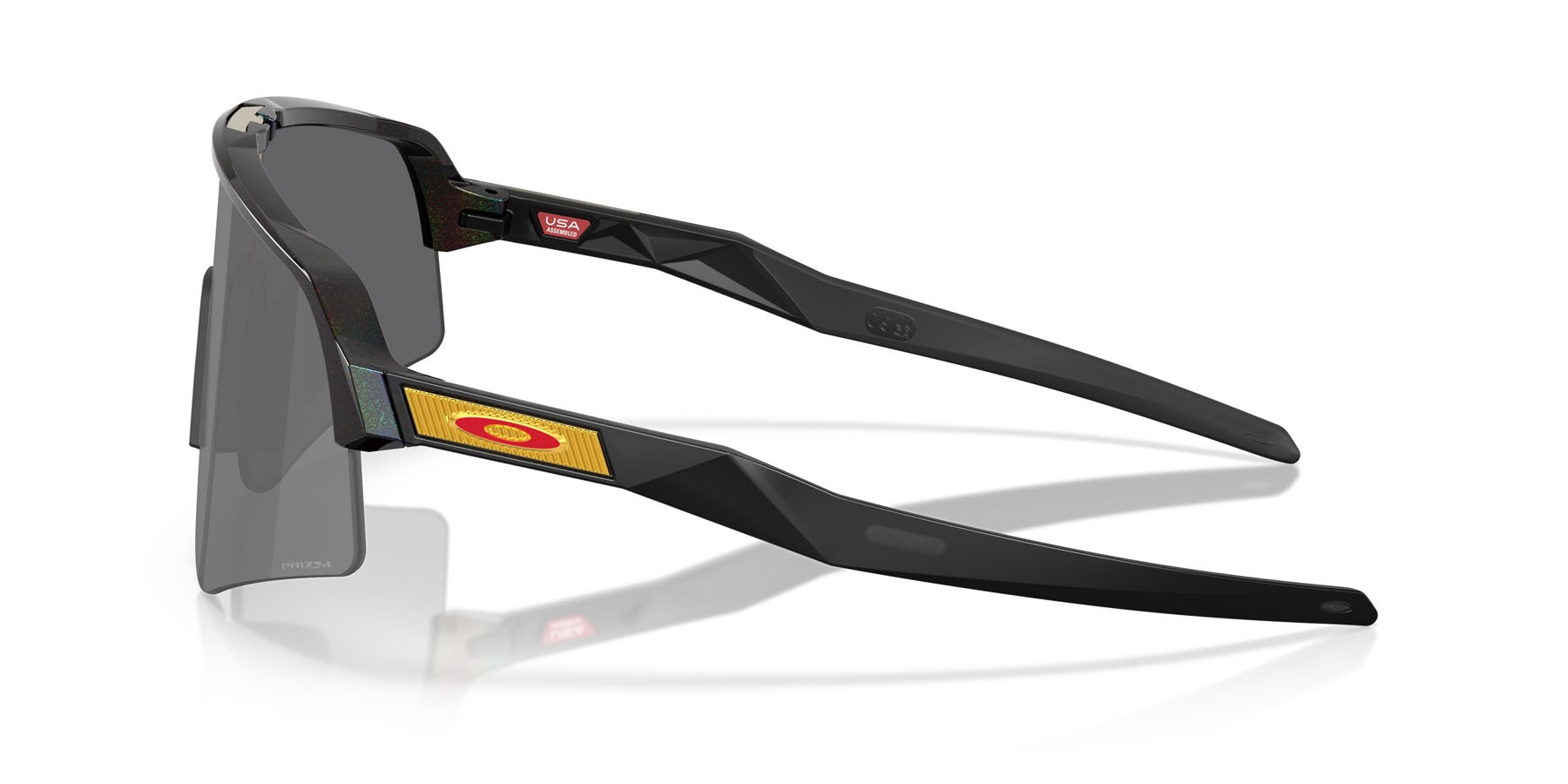 Occhiali da sole Oakley Sutro Lite Sweep Patrick Mahomes II Collection OO 9465 (946534) colore galaxy scuro forma mask lenti prizm black