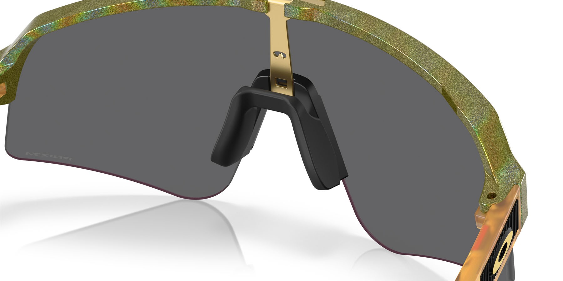 Occhiali da sole Oakley Sutro Lite Sweep OO 9465 (946535) colore polvere di stelle felce forma mask lenti prizm black