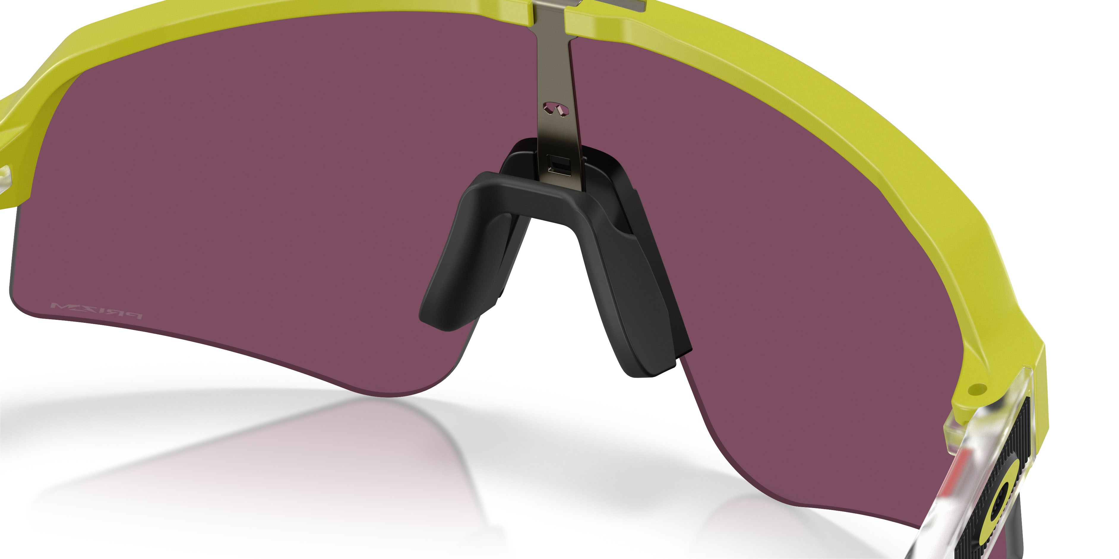 Occhiali da sole Oakley Sutro Lite Sweep OO 9465 (946537) colore cactus forma mask lenti prizm road black