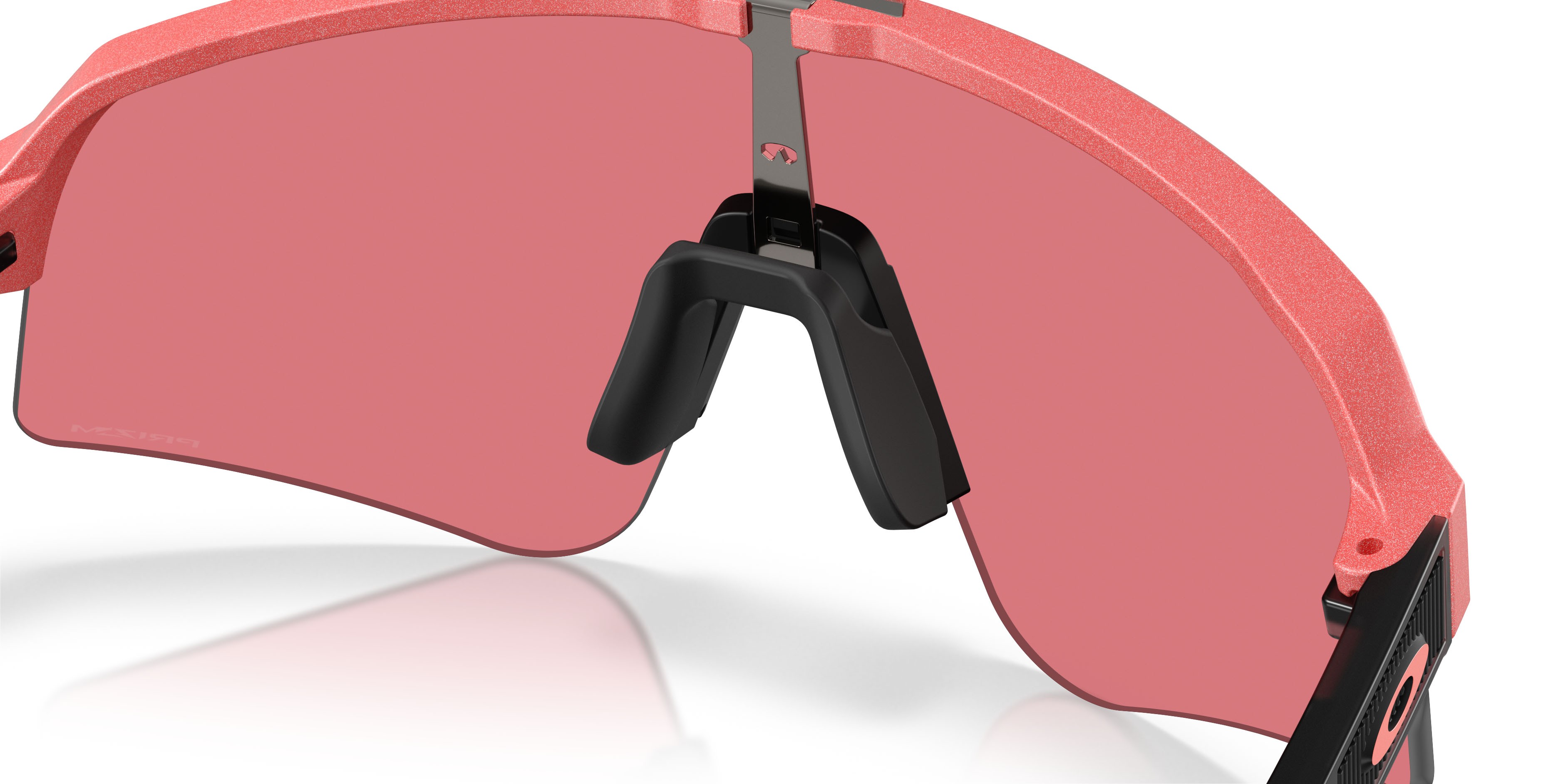 Occhiali da sole Oakley Sutro Lite Sweep Velocity Collection OO 9465 (946538) colore paloma metallizzato tenue forma mask lenti prizm trail torch