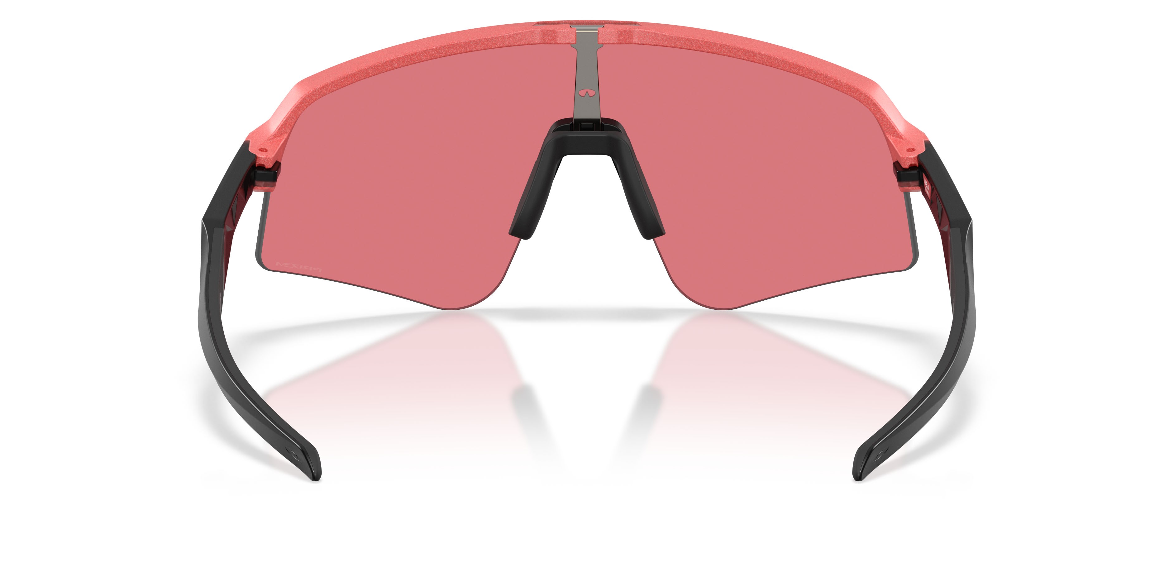 Occhiali da sole Oakley Sutro Lite Sweep Velocity Collection OO 9465 (946538) colore paloma metallizzato tenue forma mask lenti prizm trail torch