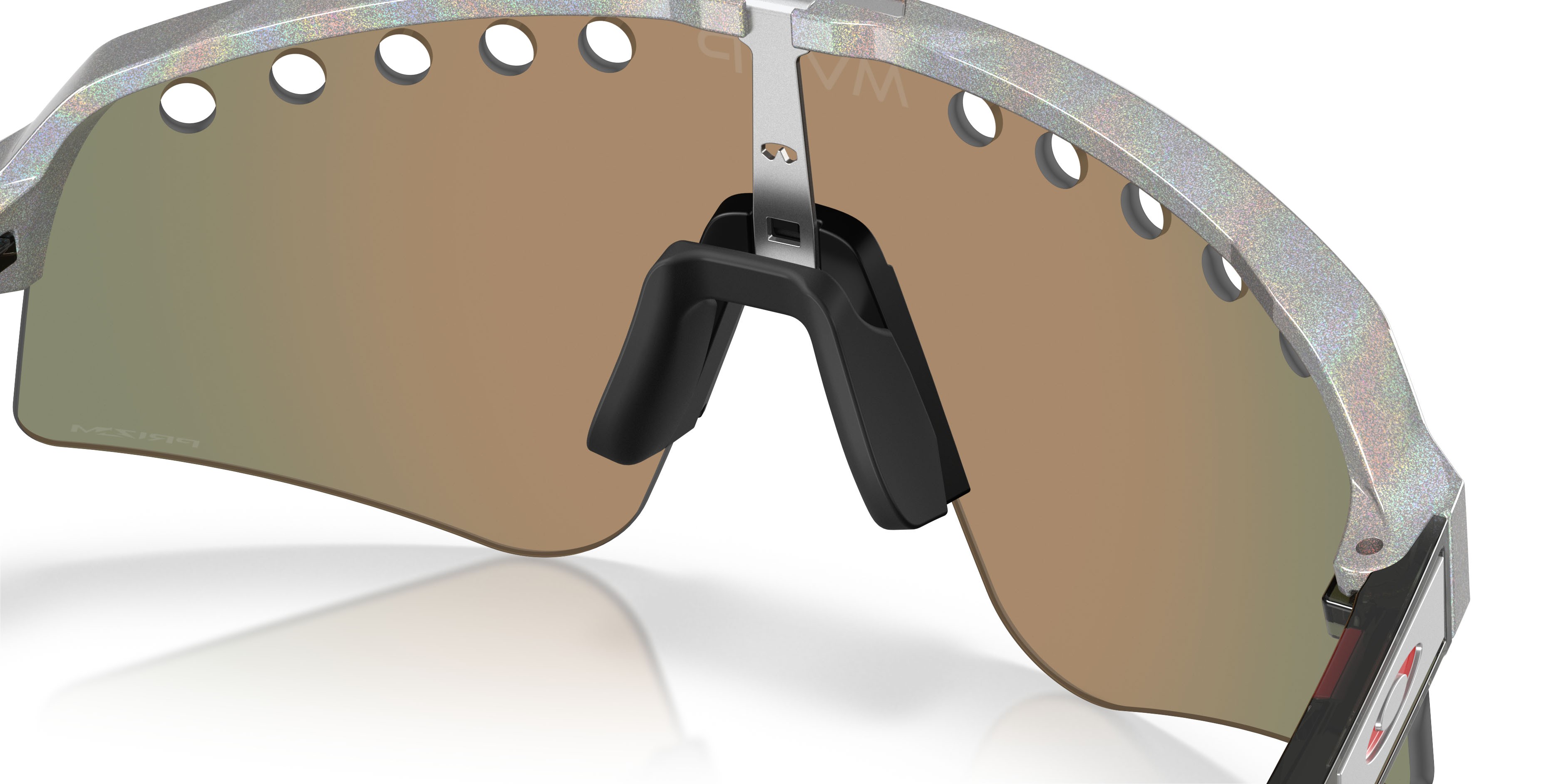 Occhiali da sole Oakley Sutro Lite Sweep Mathieu Van Der Poel Signature OO 9465 (946540) colore space dust forma mask lenti prizm ruby