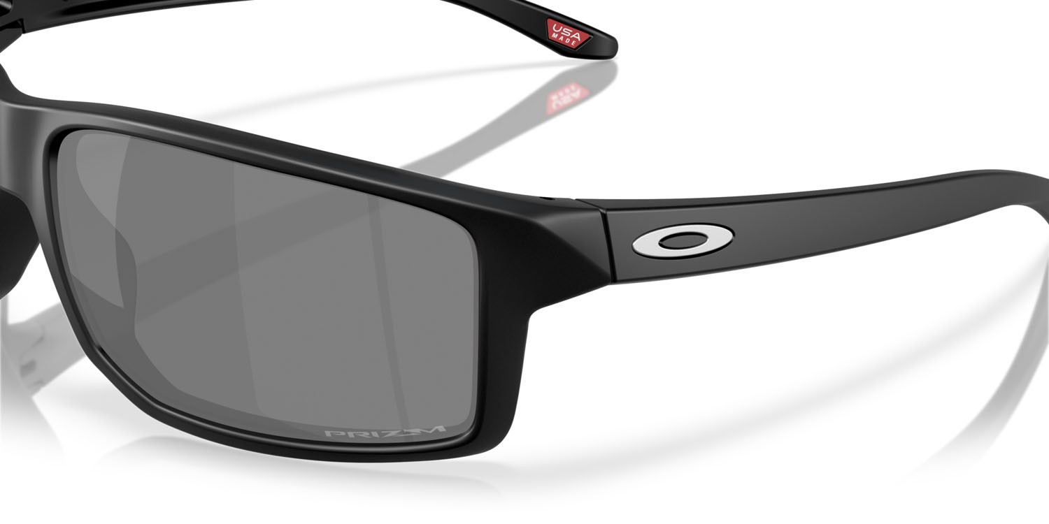 Sonnenbrillen Oakley Gibston XL OO 9470 (947001) farbe nero opaco form rechteckig gläser prizm black