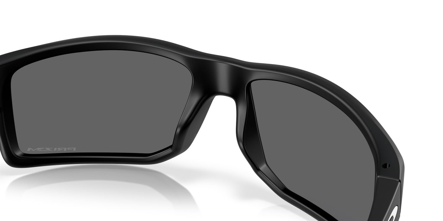 Sonnenbrillen Oakley Gibston XL OO 9470 (947001) farbe nero opaco form rechteckig gläser prizm black