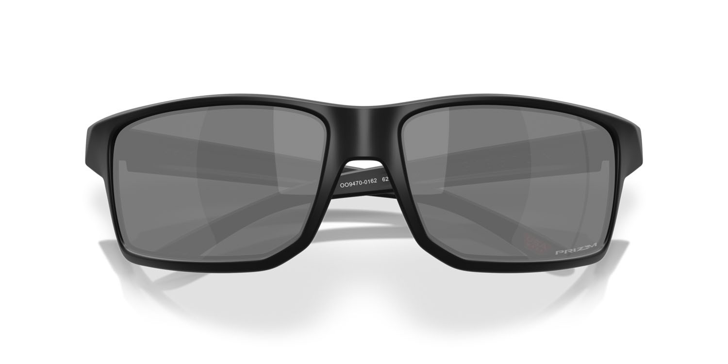 Sonnenbrillen Oakley Gibston XL OO 9470 (947001) farbe nero opaco form rechteckig gläser prizm black