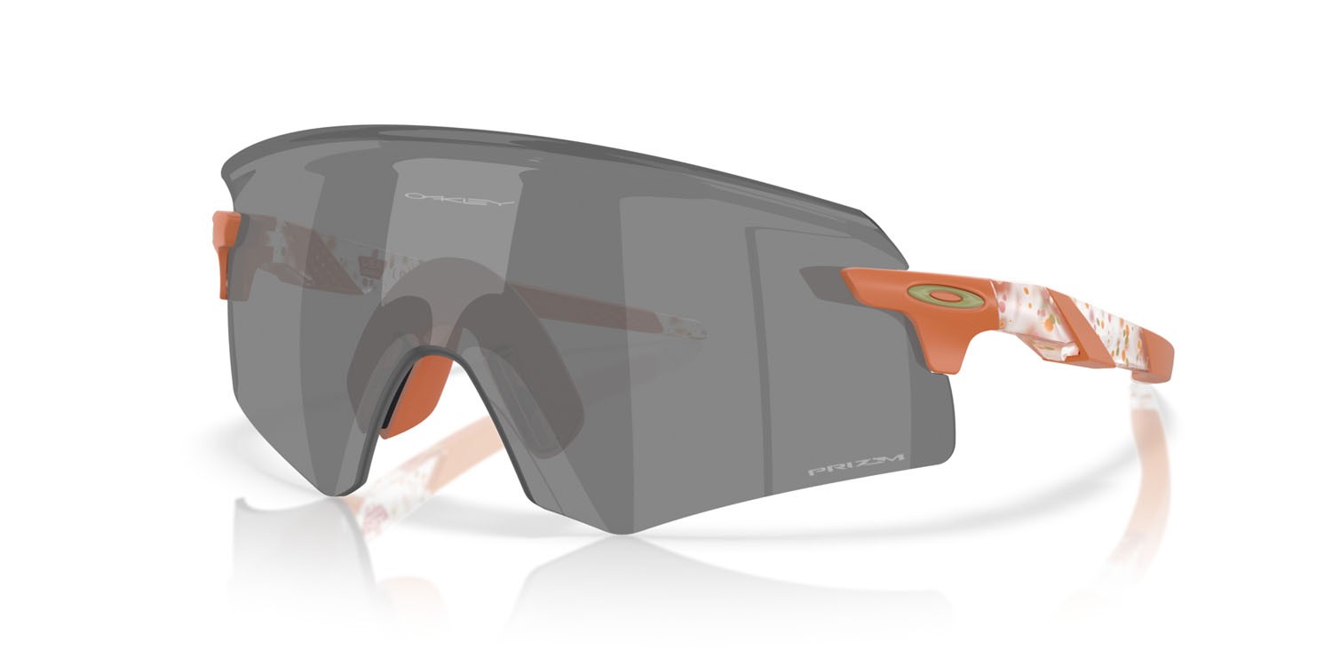Sonnenbrillen Oakley Encoder OO 9471 (947126) farbe clear terrazzo form maske gläser prizm black