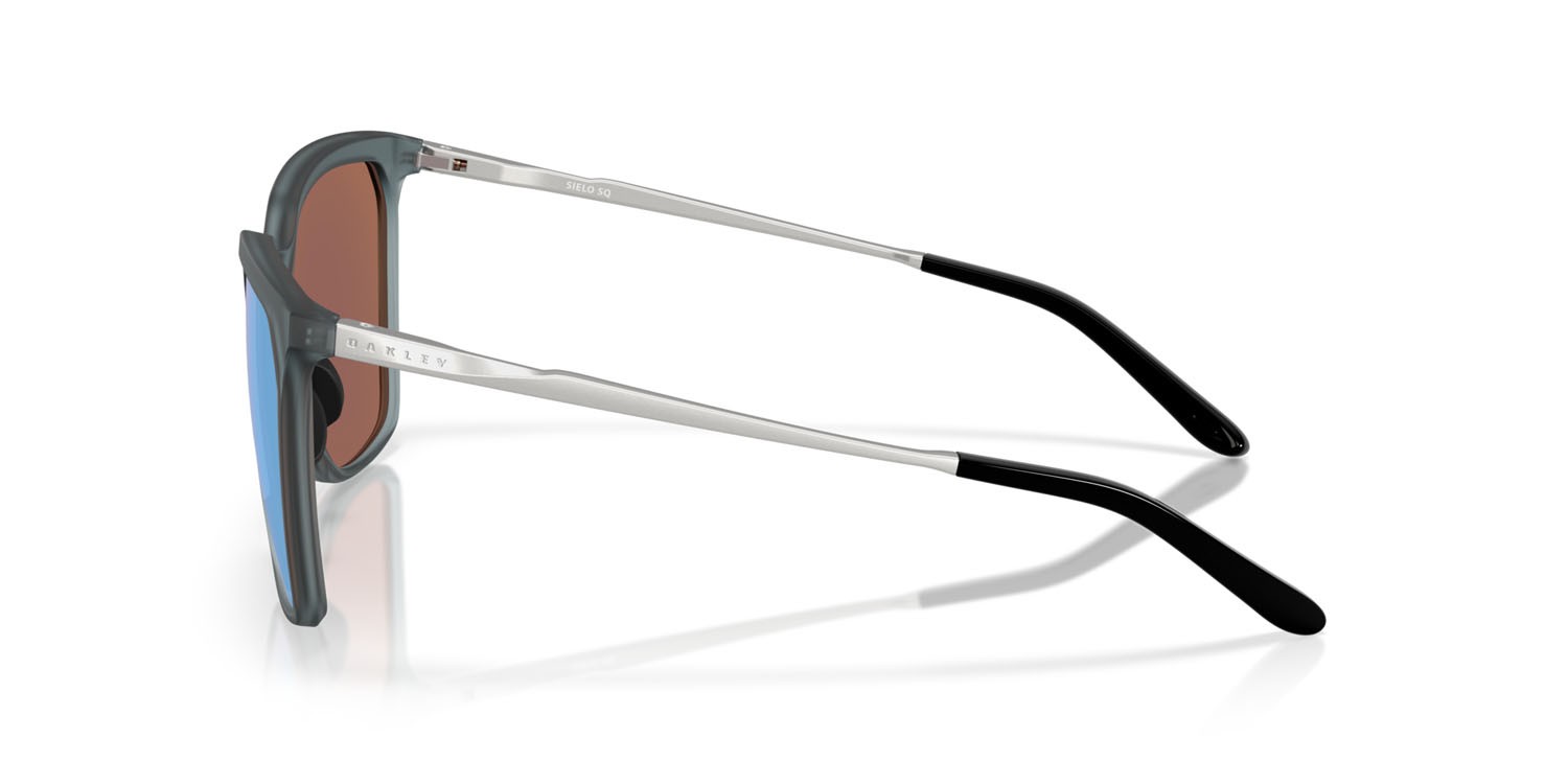 Sonnenbrillen Oakley Sielo SQ OO 9480 (948006) farbe nero cristallo opaco form rechteckig gläser prizm deep water polarized