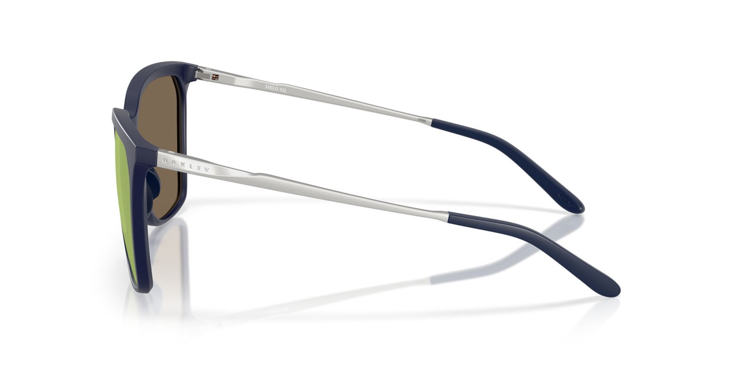 Sonnenbrillen Oakley Sielo SQ OO 9480 (948007) farbe blu navy opaco form rechteckig gläser prizm rose gold