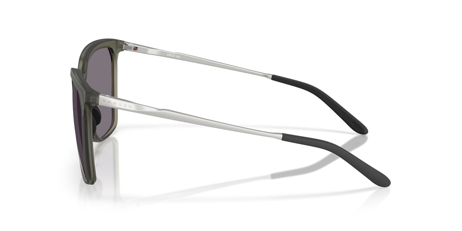 Sonnenbrillen Oakley Sielo SQ OO 9480 (948010) farbe olive ink opaco form rechteckig gläser prizm grey polarized