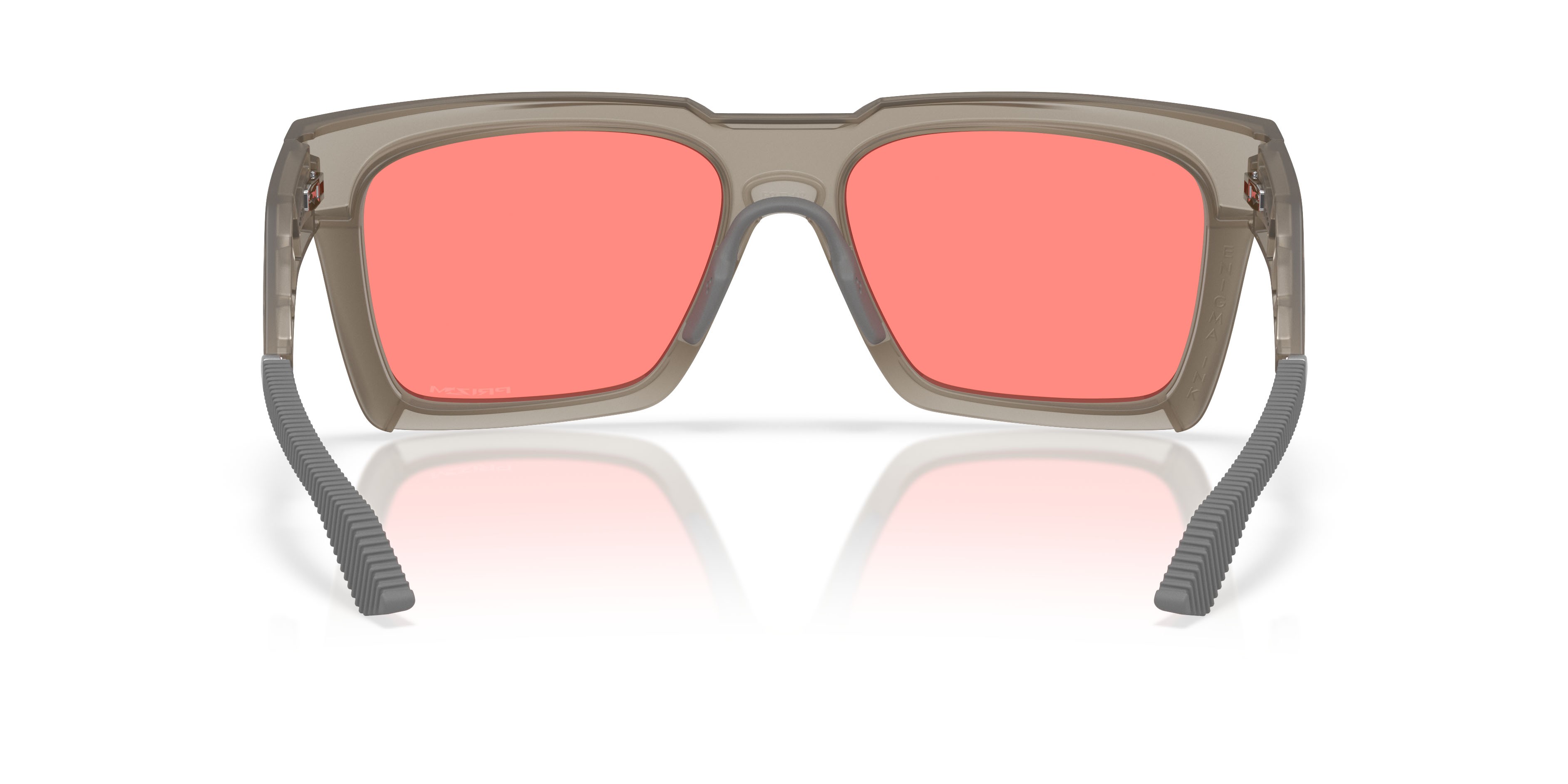 Occhiali da sole Oakley Enigma Ink OO 9485 (948508) colore sabbia trasparente forma quadrato lenti prizm peach