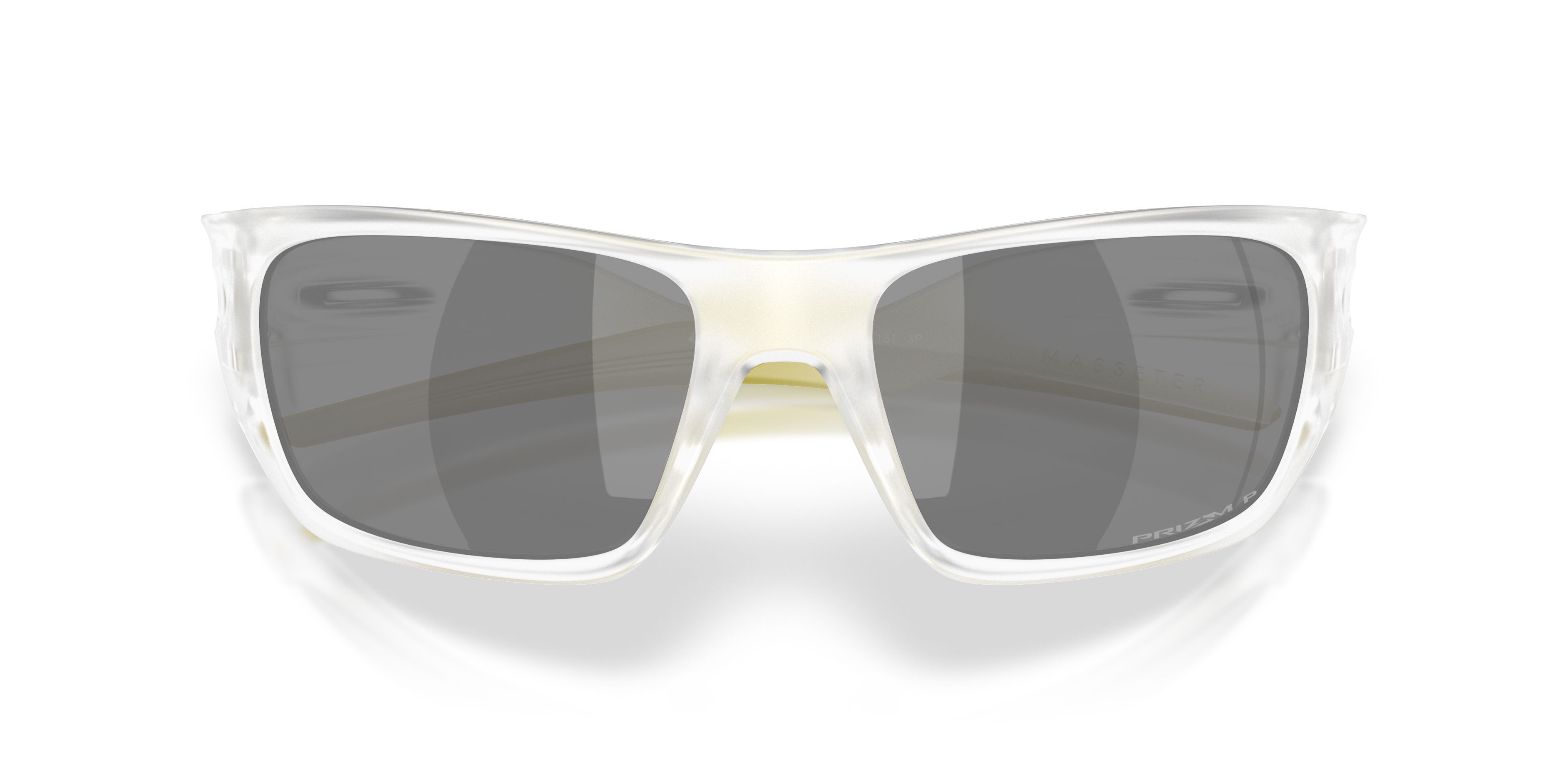 Sonnenbrillen Oakley Masseter OO 9486 (948615) farbe trasparente form rechteckig gläser prizm black polarized