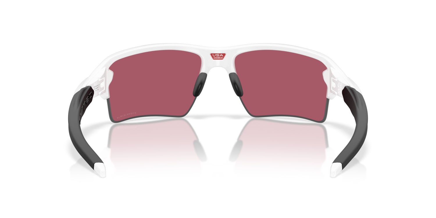 Sonnenbrillen Oakley Flak 2.0 XXL OO 9488 (948803) farbe bianco lucido form rechteckig gläser prizm field