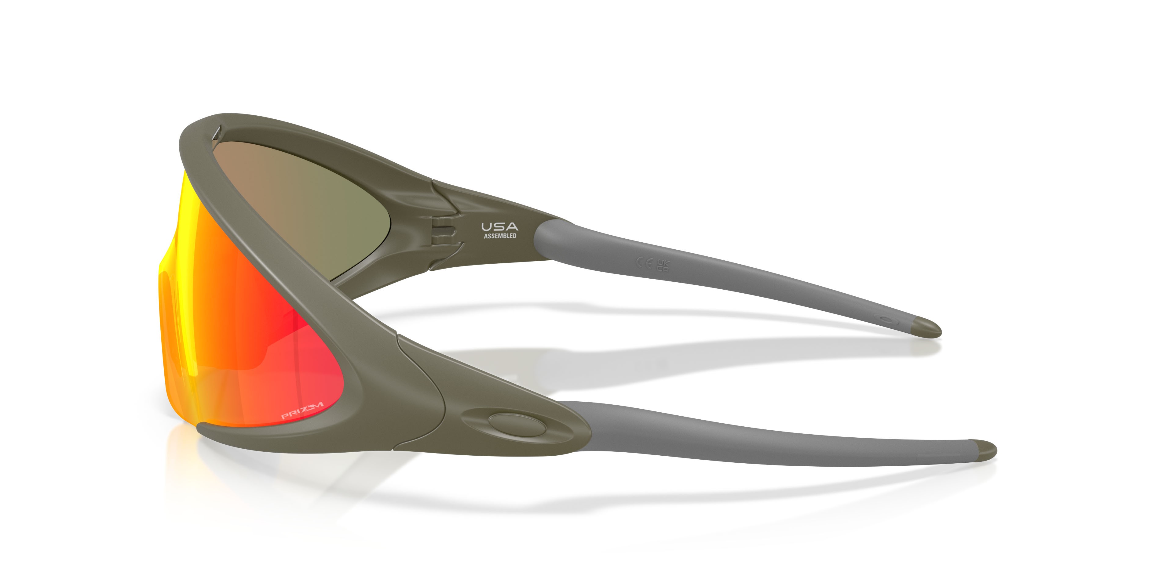 Sonnenbrillen Oakley Ellipse OO 9490 (949009) farbe verde muschio opaco form oval gläser prizm ruby