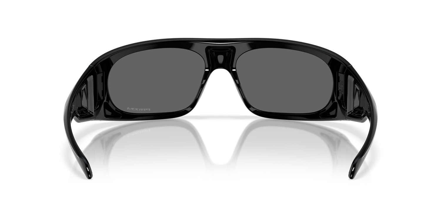 Occhiali da sole Oakley Belleville OO 9491 (949101) colore nero lucido forma rettangolare lenti prizm black