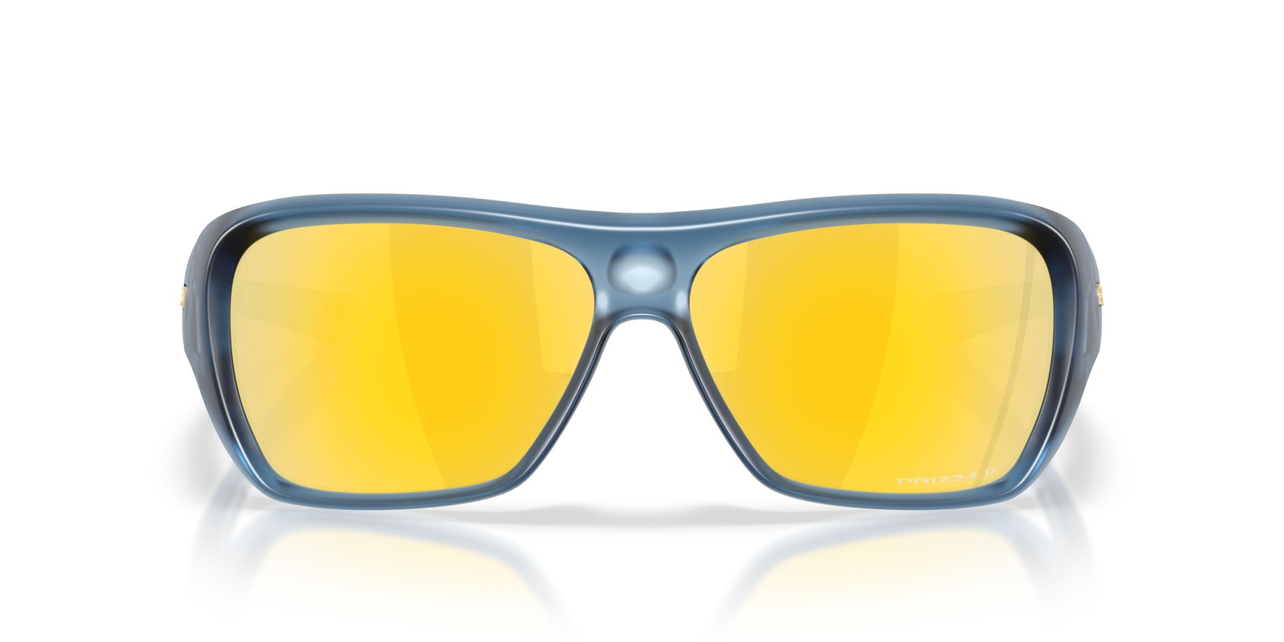 Sonnenbrillen Oakley Chaminade OO 9492 (949205) farbe blu abisso trasparente opaco form rechteckig gläser prizm 24k polarized